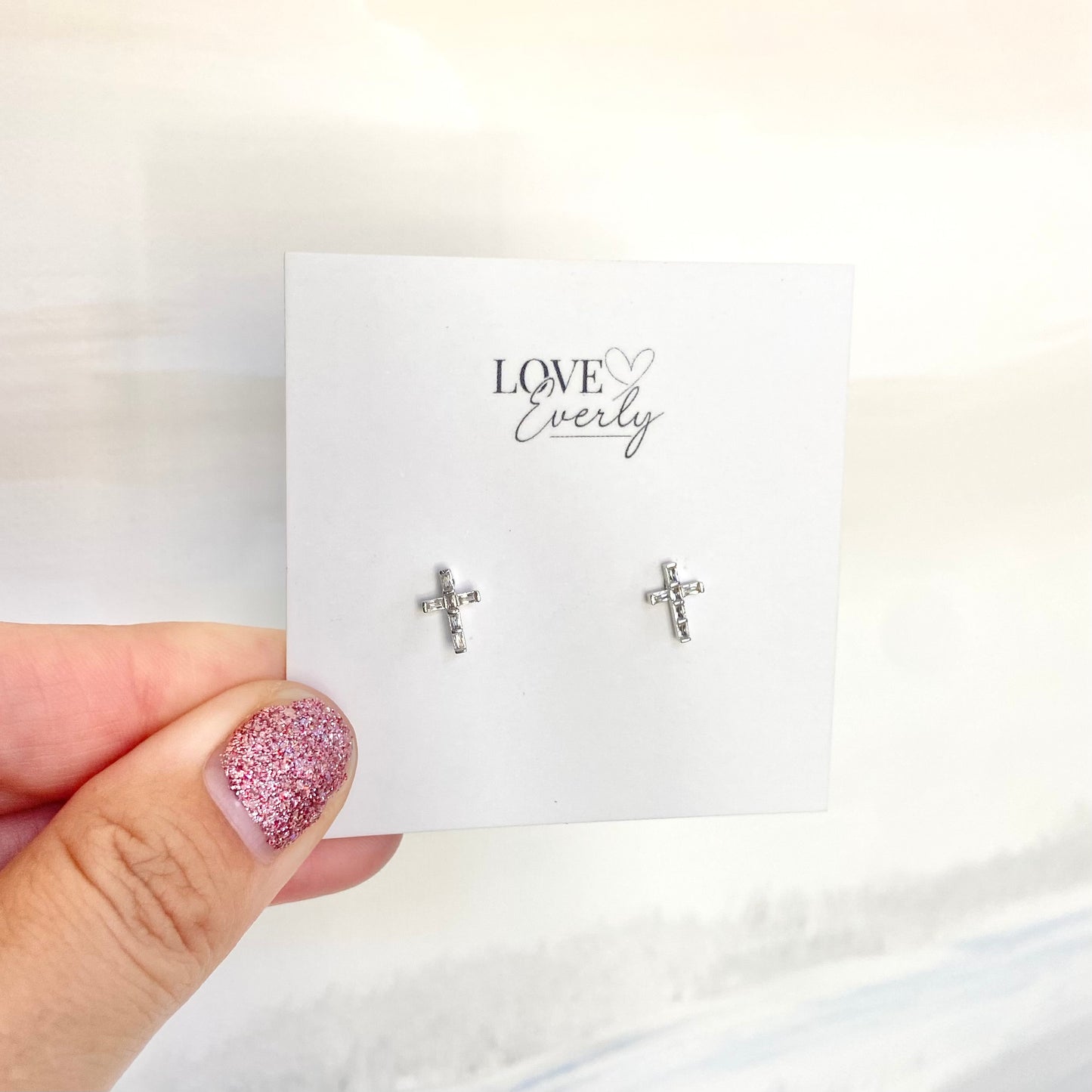 Cross Earrings