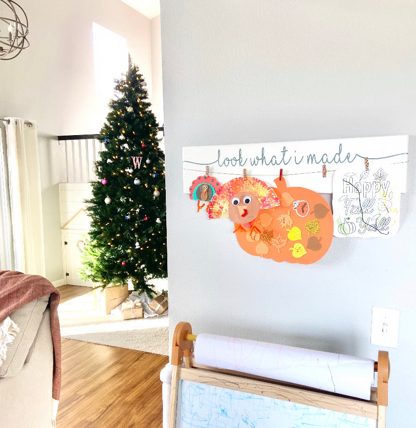 “Look What I Made” Art Display Board