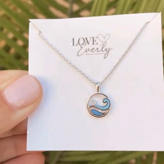 Crashing Wave Necklace
